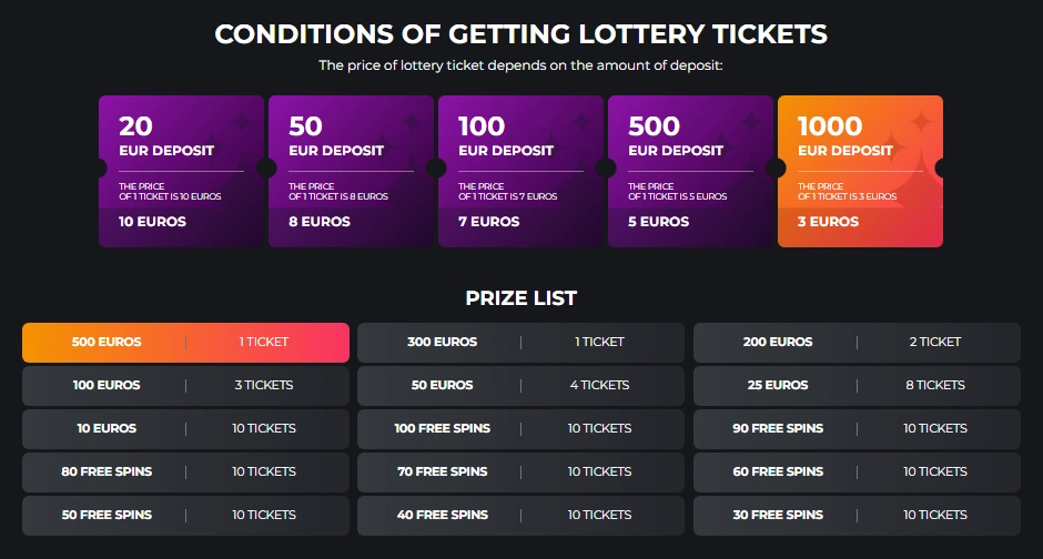 Golden Star Lottery Gaming Interface